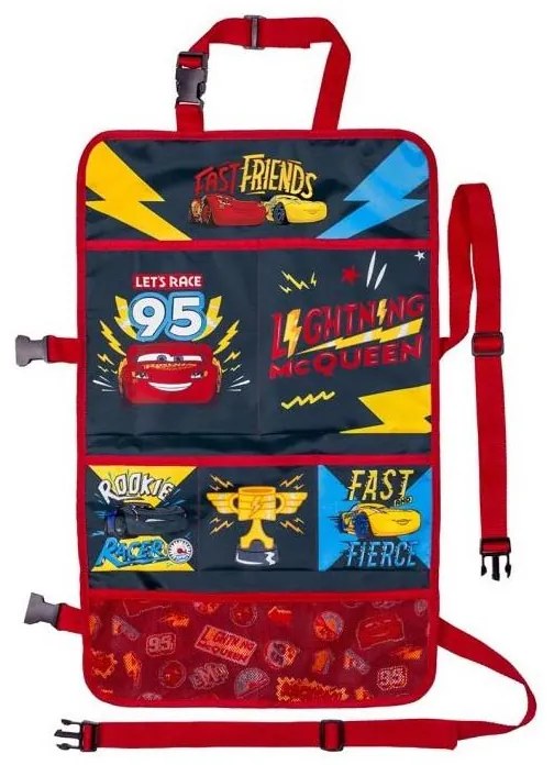 Organizer per auto per bambini 58x35 cm CARS