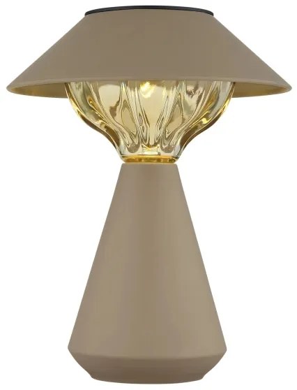 Globo 36639S - Lampada solare LED 10xLED/0,06W/1,2V IP44 marrone