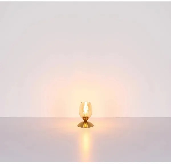 Globo 24007M - Tavolo touch lampada KUWAITA 1xE14/25W/230V ottone