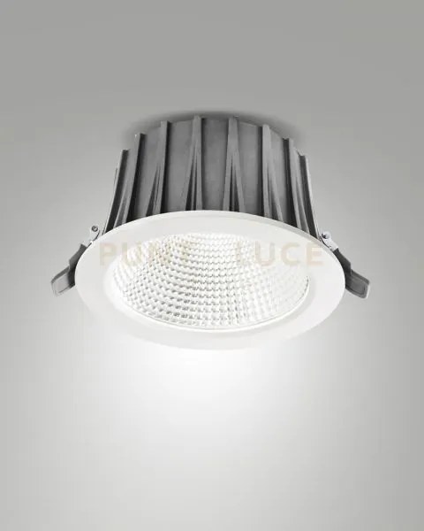 Baku faretto ad incasso 30w 3000k 3240lm bianco dimmerabile dali