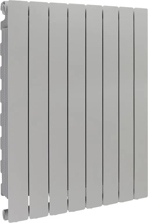 Termosifone in alluminio 8 elementi interasse 800 mm PRODIGE MODERN silver