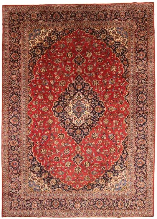 Kashan Tappeto persiano 300x420 Rosso (Iran) Annodato A Mano