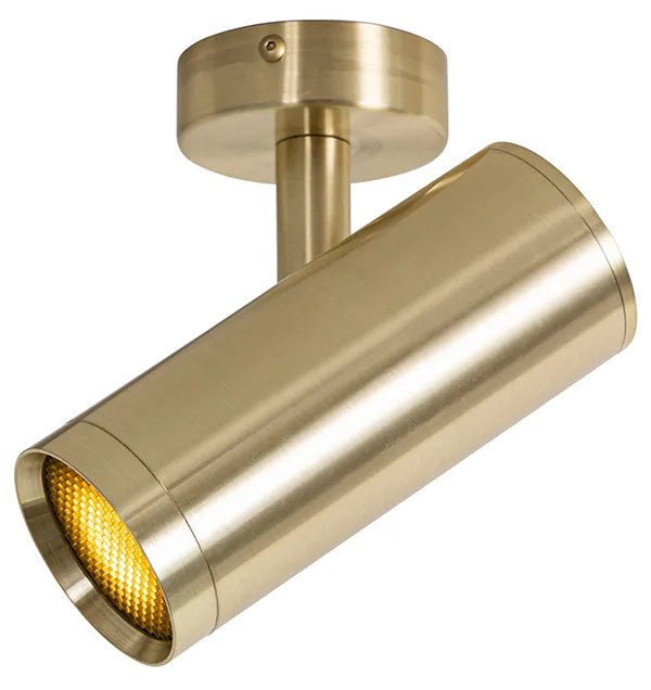 Faretto di design orientabile oro - Scopio Honey