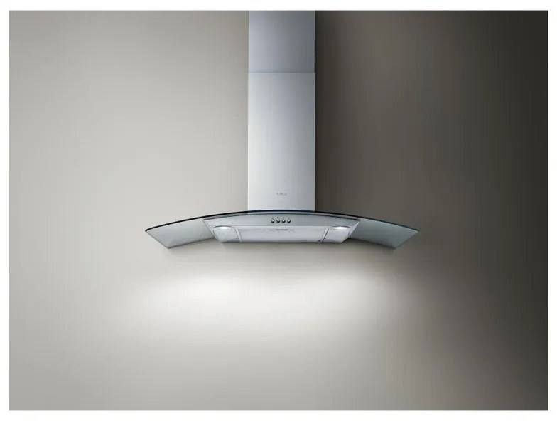 Cappa a parete Circus IX/A/90 ELICA argento L 90 cm