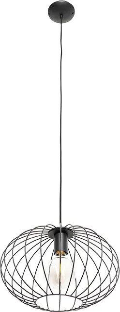 Lampada a sospensione industriale nera - Margarita
