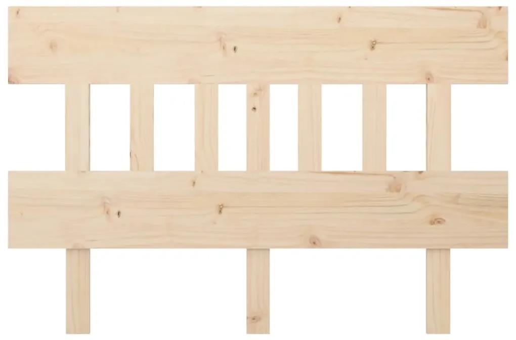 Testiera per letto 203,5x3x81 cm in legno massello di pino