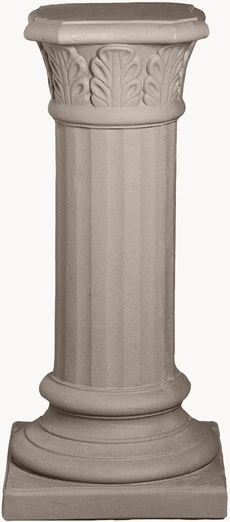 Portavaso da esterno Foglie, alt. 75 cm