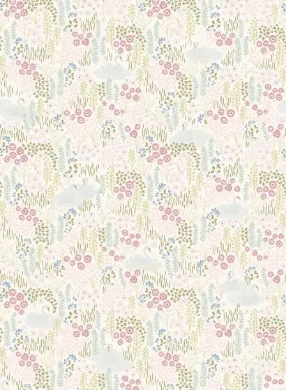 Eijffinger Carta da parati Vintage Swans - 399118