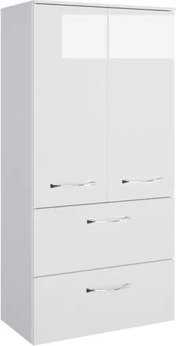Colonna per mobile bagno PELIPAL 2 cassetti 2 ante P 33 x L 60 x H 121 cm