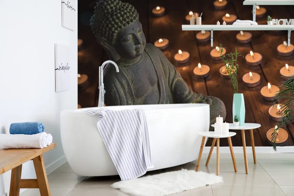 Carta da parati autoadesiva – Buddha pieno di armonia
