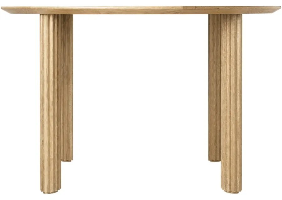 Tavolo da pranzo rotondo in rovere ø 120 cm Comfort Circle - UMAGE