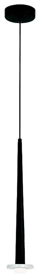 Zambelis 22110 - Lampadario LED a sospensione con filo LED/3W/230V CRI90 nero