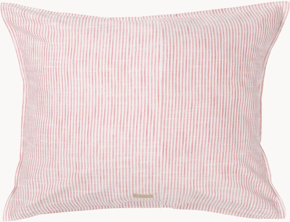 Copricuscino in cotone Monochrome Lines