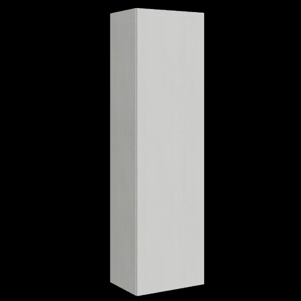 Letto a scomparsa una piazza e mezza 120 cm con colonna KENTARO Bianco Frassino