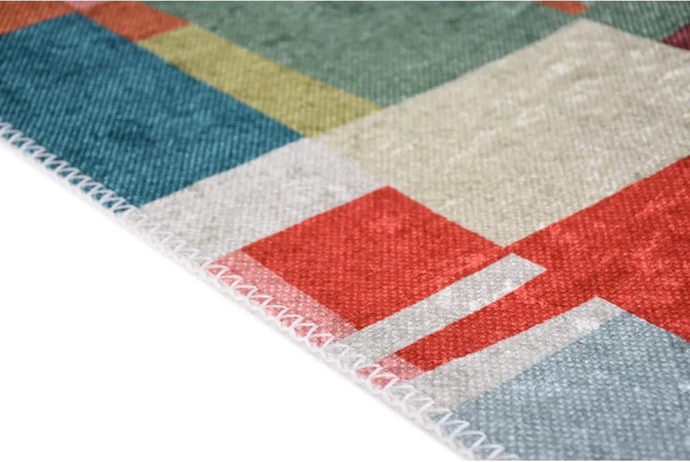 Passatoia lavabile 80x200 cm Blocks of Fun – Vitaus