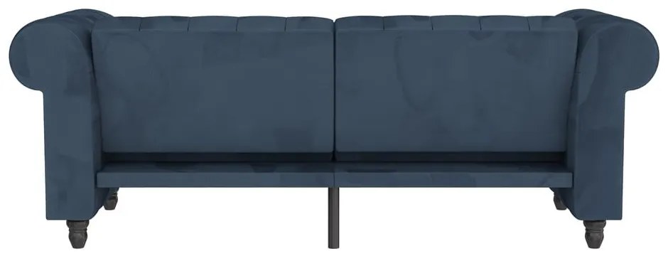 Divano in velluto blu scuro 236 cm Felix - Støraa