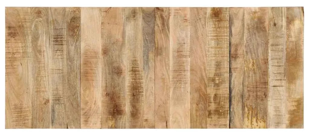 Testiera 200 Cm İn Legno Massello Di Mango Grezzo /