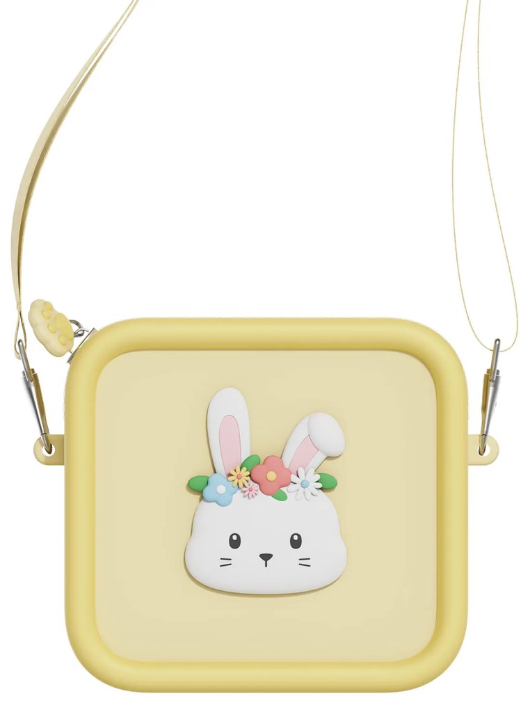 Custodia in silicone per fotocamere Zoo Family - coniglio