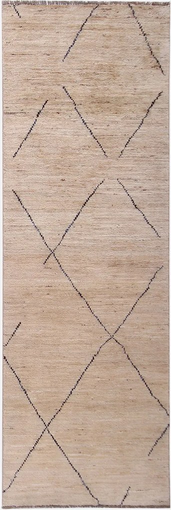 Berber Tappeto 230x80 (Pakistan) Annodato A Mano