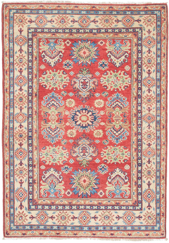 Kazak Tappeto 100x150 (Pakistan) Annodato A Mano