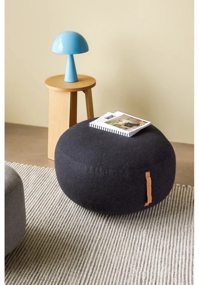 Lampada da tavolo azzurra (altezza 33 cm) Mush - Hübsch