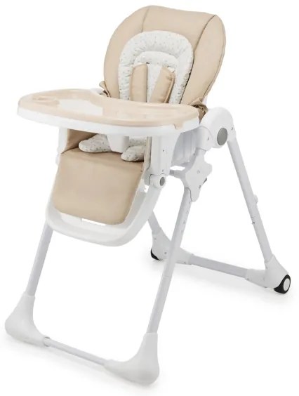 KINDERKRAFT - Sedia da pranzo per bambini TUMMIE beige