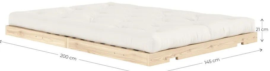 Divano marrone scuro allungabile 145 cm Flip – Karup Design