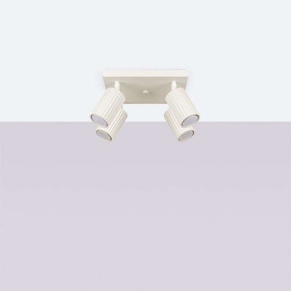 Faretto color crema 25x25 cm Gleam – Sollux