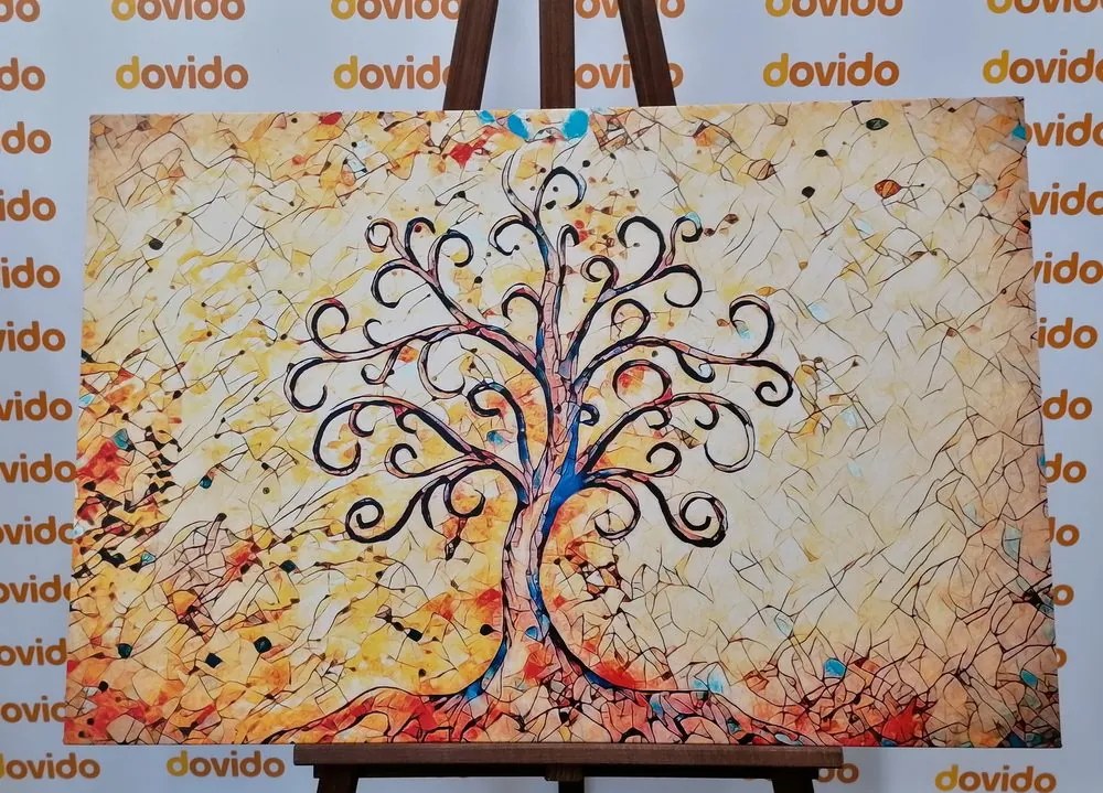 Quadro su tela – Simbolo dell'albero della vita