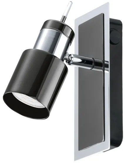 Eglo 30832 - Faretto LED DAVIDA 1 1xGU10/5W/230V nero