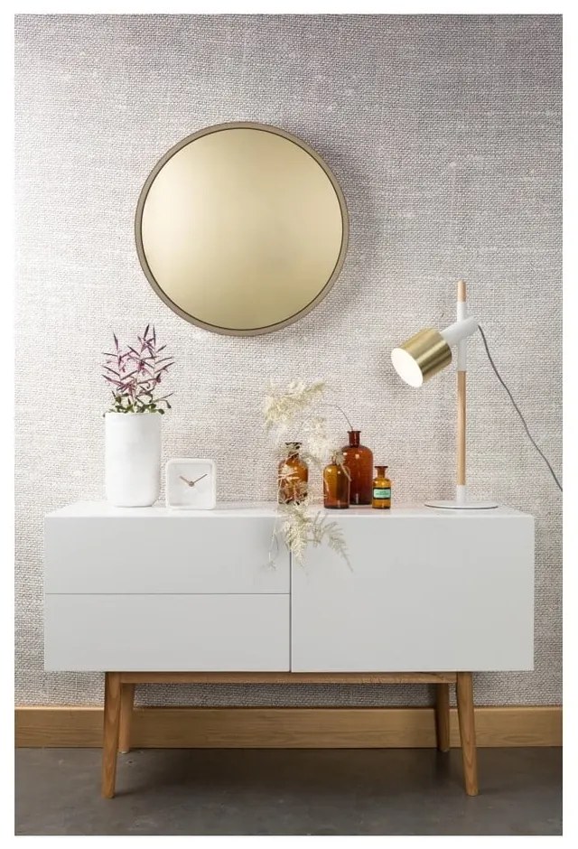 Vaso in marmo bianco Fajen - Zuiver