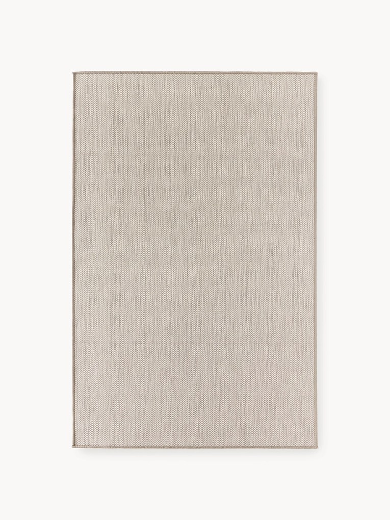 Tappeto reversibile da interno-esterno con motivo zigzag Cort