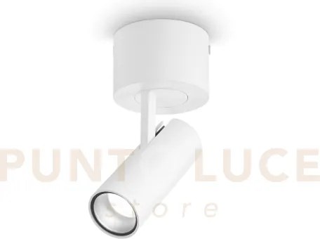 Play spot led 3000k 7w  520 lm orientabile 7x14cm bianco