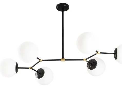 Lampadario su palo DAMAR 6xE27/40W/230V