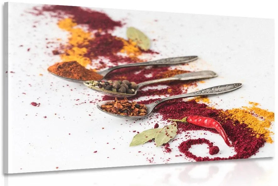 Stampa su tela – Miscela di spezie aromatiche