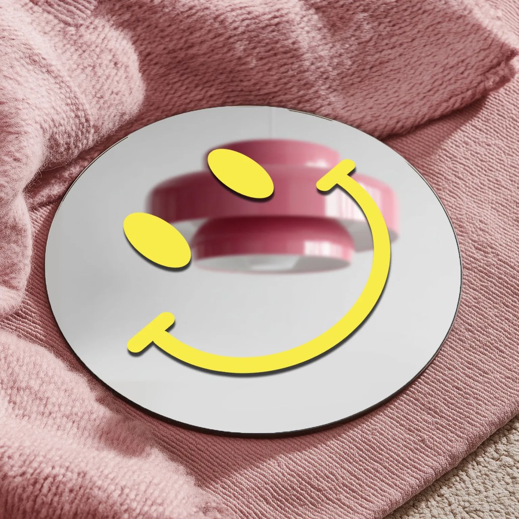 Adesivo per specchio S18 – Faccina