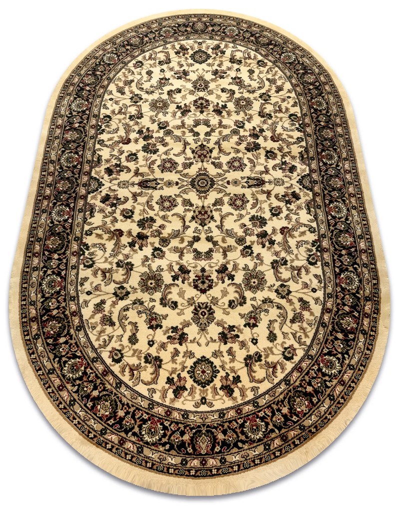 Tappeto ROYAL ADR ovale disegno 1745 caramello