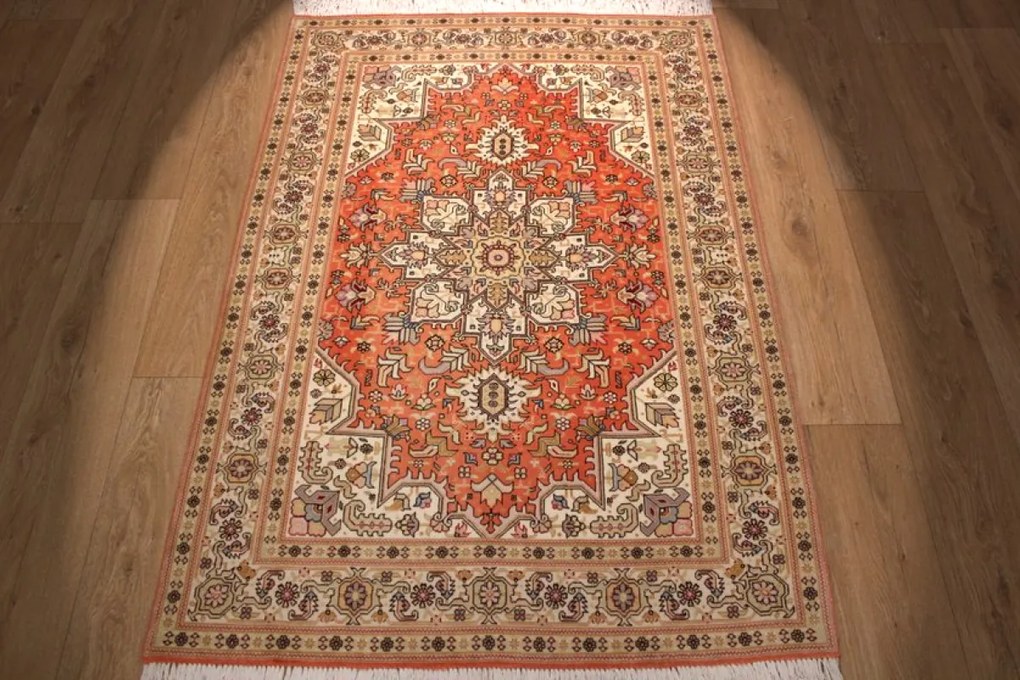 Tabriz Tappeto 160x110 (Iran) Annodato A Mano