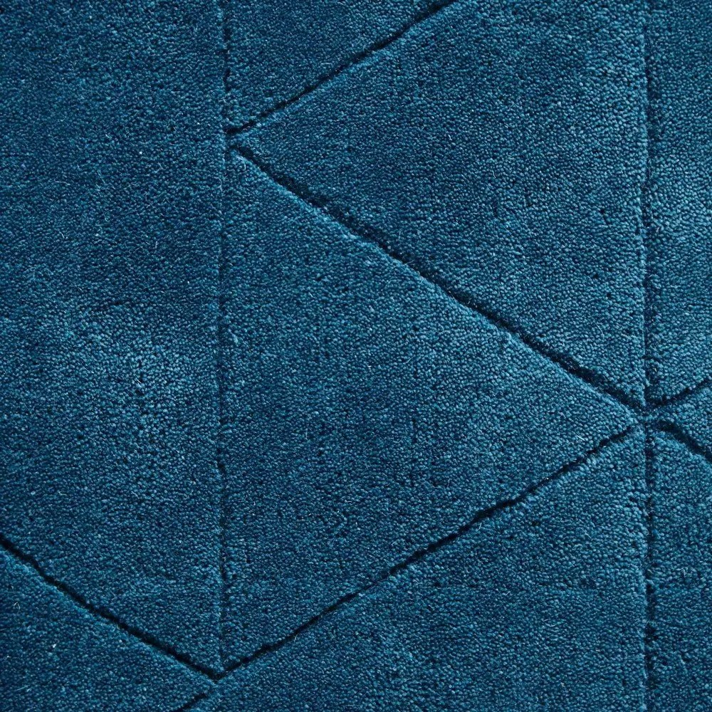 Tappeto di lana blu , 150 x 230 cm Kasbah - Think Rugs