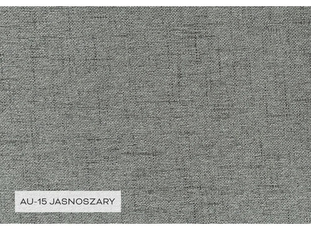 Divano angolare grigio chiaro allungabile e con contenitore (penisola a destra/a L) Classy Sophie – Miuform