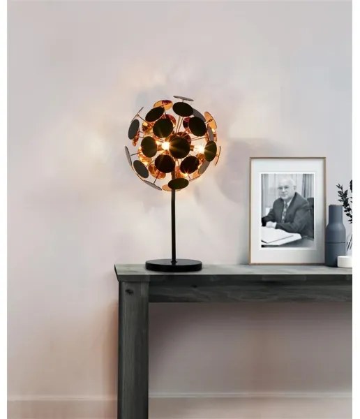 Searchlight EU3070BG - Lampada da tavolo DISCUS 1 x E14, 60W, 230V