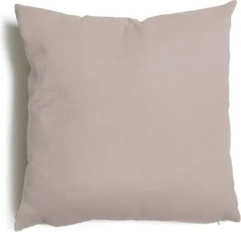 Cuscino quadrato da salotto 43x43 cm Tulipano Tortora