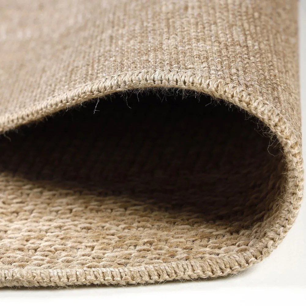 Tappeto tondo beige per esterni ø 120 cm Comilla - Ayyildiz Carpets