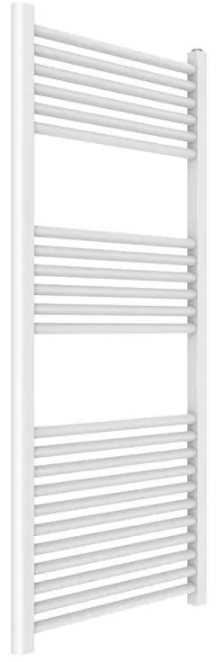 Termoarredo bagno verticale bianco L 55x120 interasse 50 cm