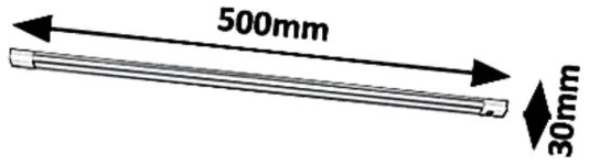Rabalux 5674 - Luce LED dimmerabile sottopensile HANSON LED/8W/230V