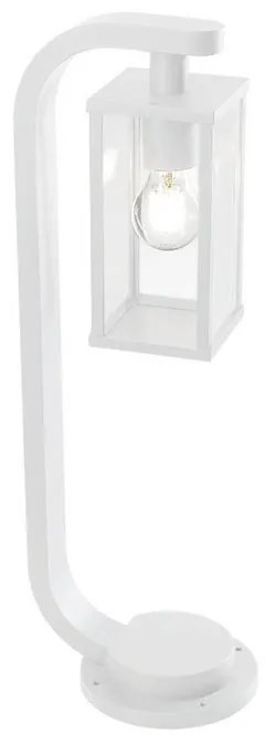 Lampione da giardino, Aurea H 60 cm, bianco, IP54 SOVIL