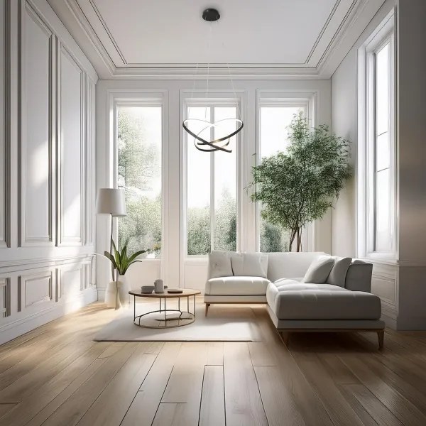 Lampadario LED a sospensione con filo EMPOLI LED/55W/230V nero