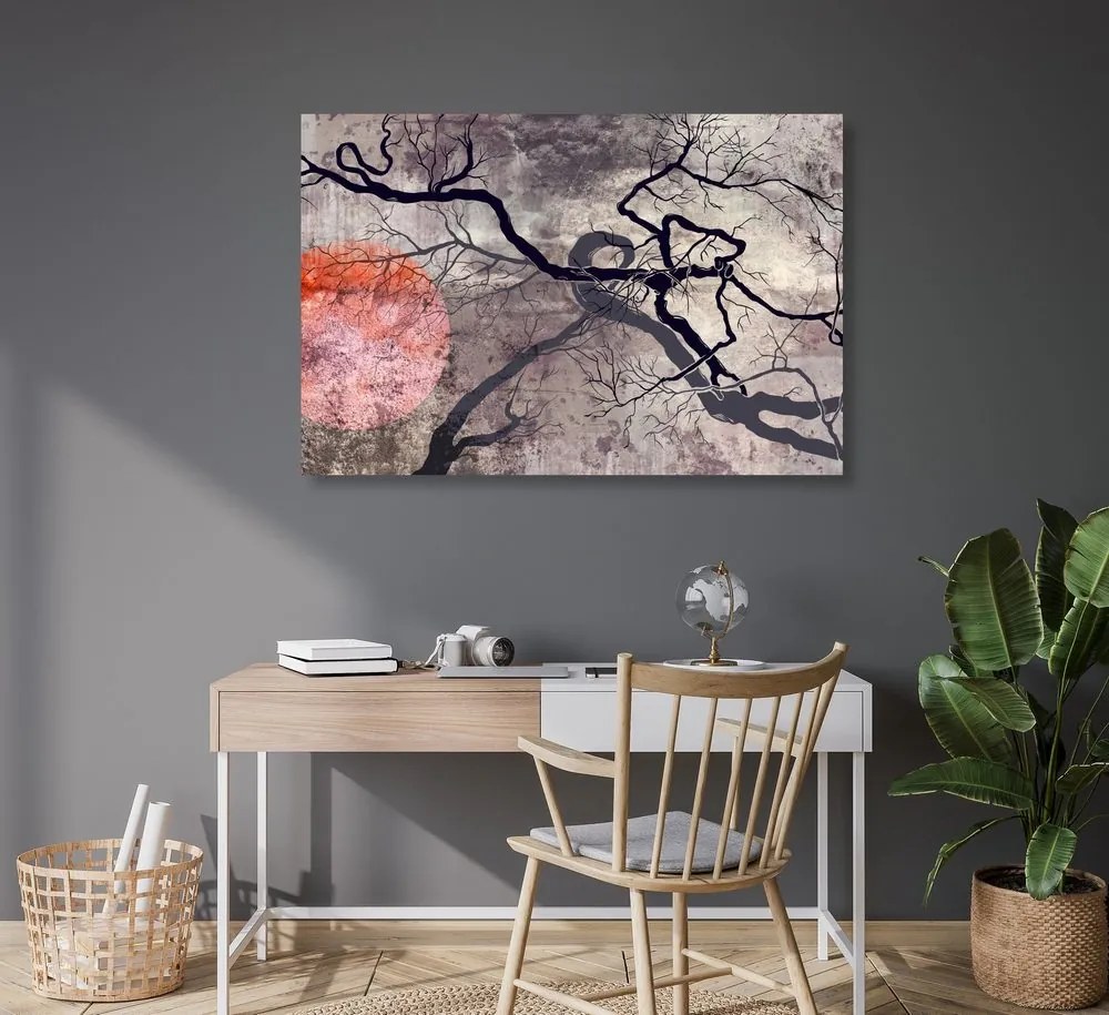 Quadro su tela – Alberi surrealisti