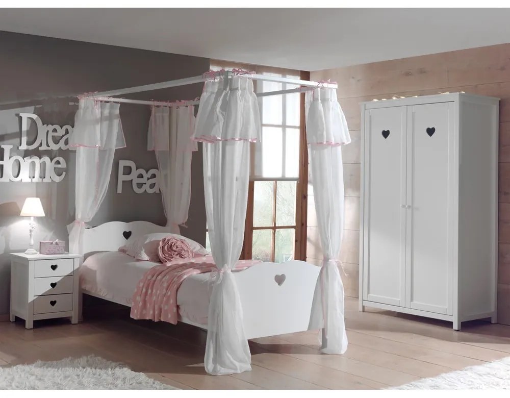 Armadio bianco, altezza 190 cm Amori - Vipack