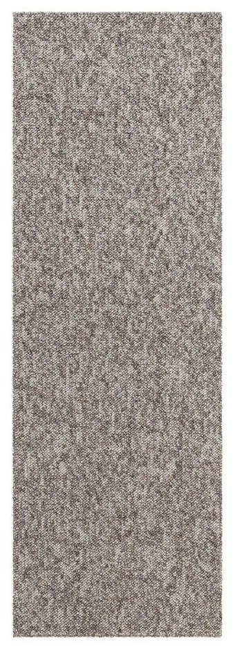 Passatoia grigia lavabile 80x240 cm Rocco Taupe – Elle Decoration